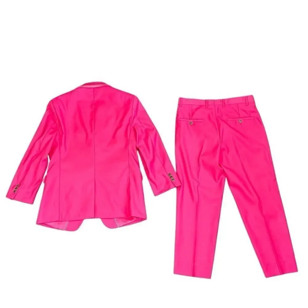 Men’s Formal Pink Suit Size XXS 32